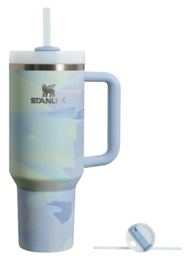 Stanley Quencher H2.0 FlowState Stainless Steel Vacuum Insulated Tumbler with Lid and Straw for Water, Iced Tea or Coffee, Smoothie and More, 40 oz - Image 1