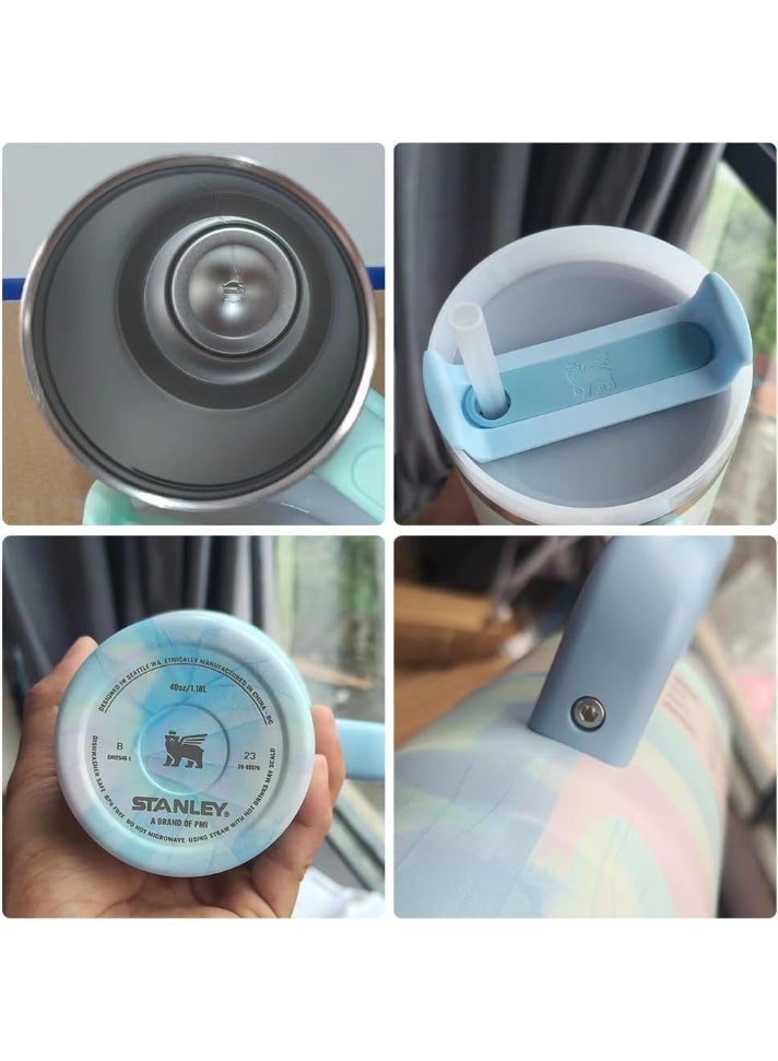 Stanley Quencher H2.0 FlowState Stainless Steel Vacuum Insulated Tumbler with Lid and Straw for Water, Iced Tea or Coffee, Smoothie and More, 40 oz - Image 2