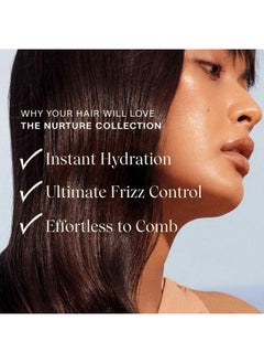 JVN JVN Nurture Hydrating Conditioner, New and Improved, Instantly Moisturizing and Deeply Nourishing Conditioner for Dry Hair, 10 Fluid Ounces  - Image 3