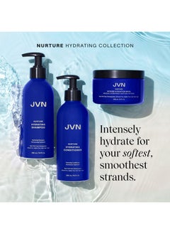JVN JVN Nurture Hydrating Conditioner, New and Improved, Instantly Moisturizing and Deeply Nourishing Conditioner for Dry Hair, 10 Fluid Ounces  - Image 5