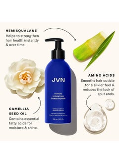 JVN JVN Nurture Hydrating Conditioner, New and Improved, Instantly Moisturizing and Deeply Nourishing Conditioner for Dry Hair, 10 Fluid Ounces  - Image 2