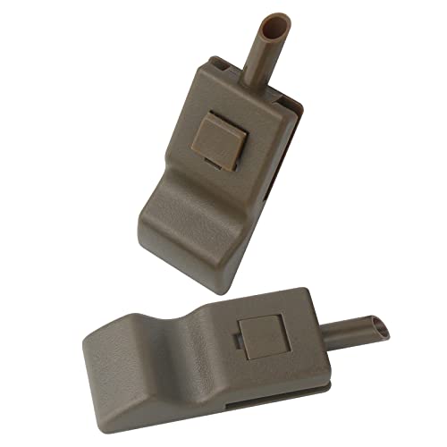 APPERFiT Door Lock Knob (2pcs) Compatible with 2007-2014 Chevy Avalanche Silverado Suburban Tahoe, GMC Sierra Yukon, Escalade Replaces 15844617 - Image 3