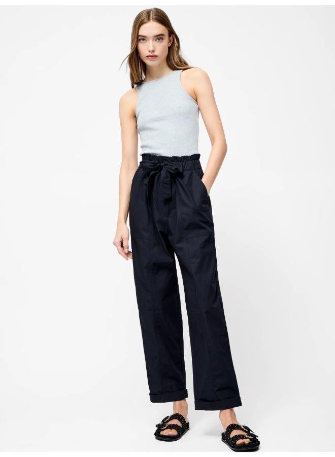 French Connection Cotton Paper Bag Trouser  - Image 4