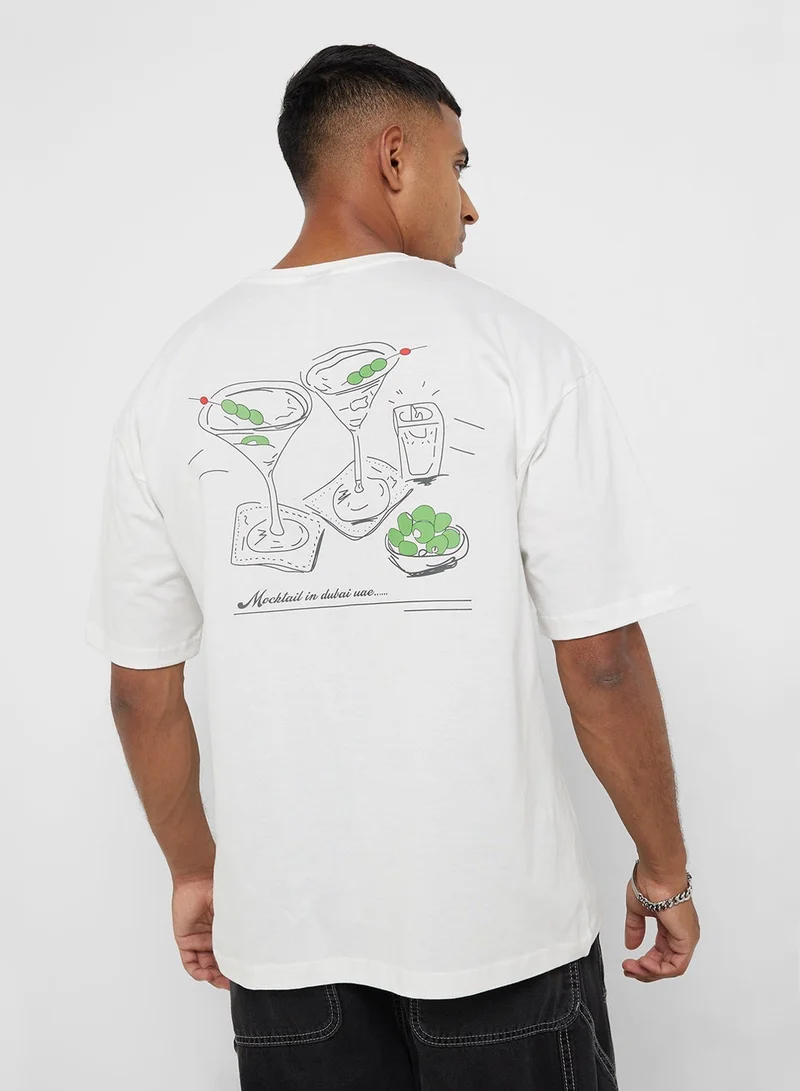 Seventy Five Oversized Graphic T-Shirt