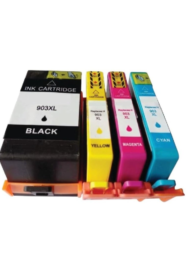 Reacon 903 XL Full Combo Set This Compatible toner cartridge is suitable for Printer Ink HP OfficeJet Pro 6970, 6960, 6950 (Black Cyan Yellow Magenta) - Image 3