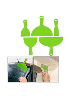 5 Pieces Plastic Putty Knives, Utility Filling Knife Set, Flexible Paint Scrapers Tool for Spackling, Patching, Decals, Wallpaper, Baking, Wall, Car Putty and Painting,Green, (2/4/6/8/10 Inch) - pzsku/Z93B3760F5F7EC195EE27Z/45/_/1740214553/29d55c87-b3a6-4205-868c-a013d0cc69f5