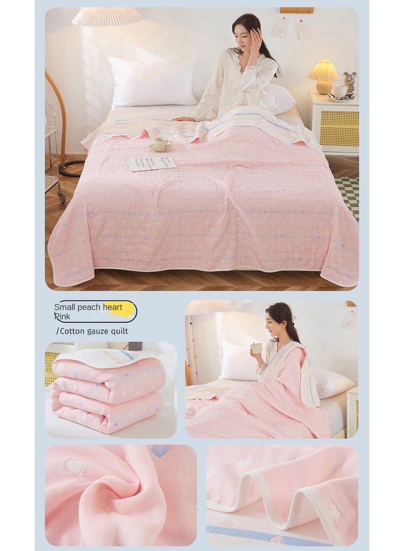 Y&D 120*150cm Six Layer Absorbent Cotton Towel Summer Cool Blanket  - Image 4