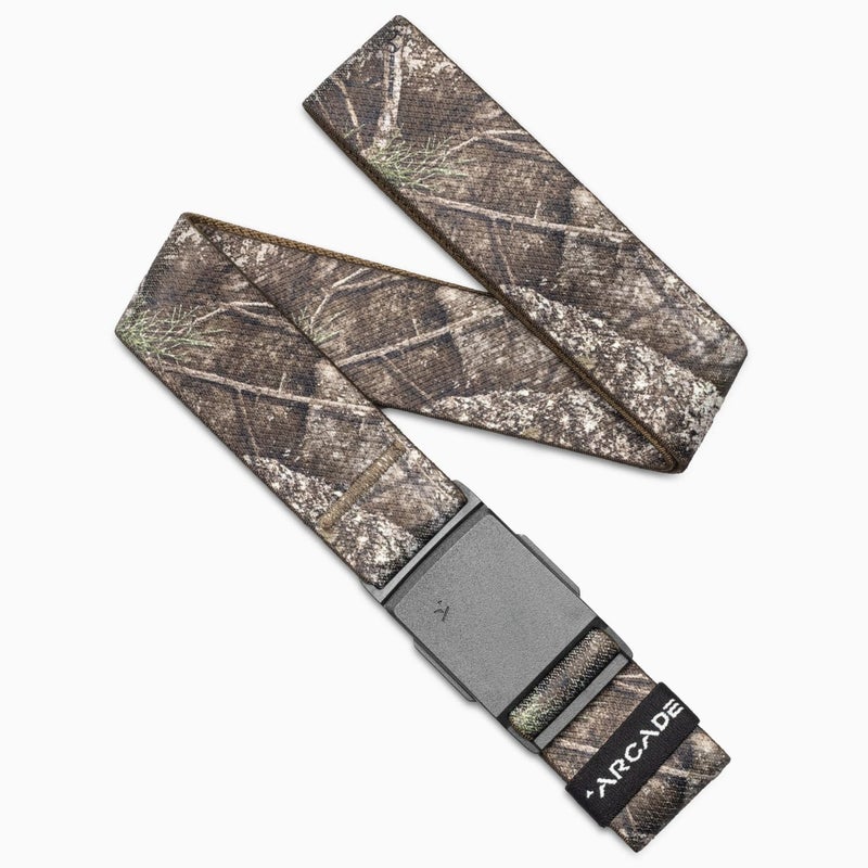 Arcade Belts Explore Adventure Belt, Stretch Webbing, Travel-Friendly, One Size Fits Most, Essential - Realtree Original - Image 1