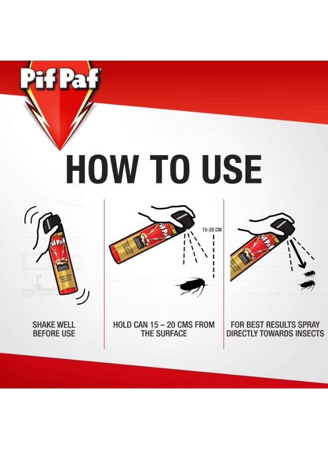 Pif Paf Cockroach & Ant Killer Spray 600 ML  - Image 3