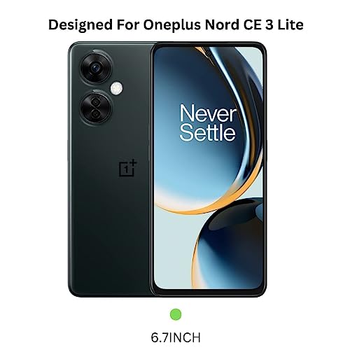 DIZORO Microfiber Candy Case Compatible for Oneplus Nord CE3 Lite 5G Smooth Touch Cushion Liquid Soft Silicone Gel Rubber Phone Cases Non-Slip Full Body Protective Shockproof Back Cover - Purple - Image 2