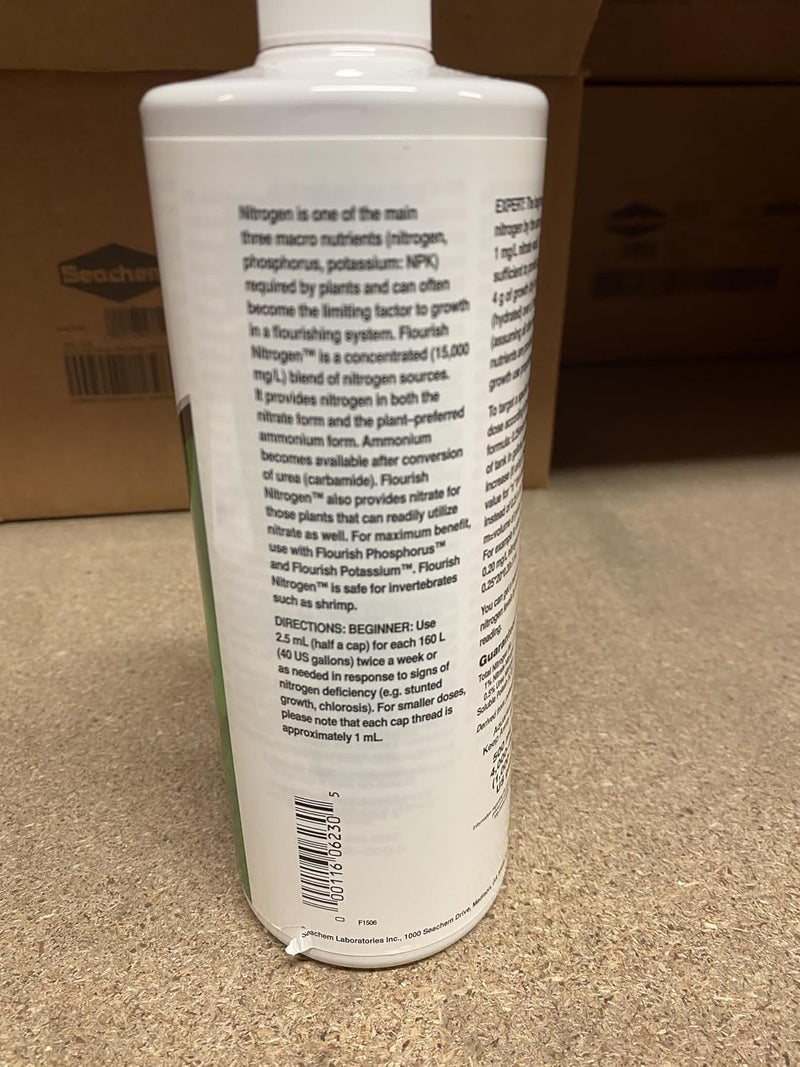 Seachem Flourish Nitrogen Liquid Supplement for Planted Aquariums - 500ml - Image 5