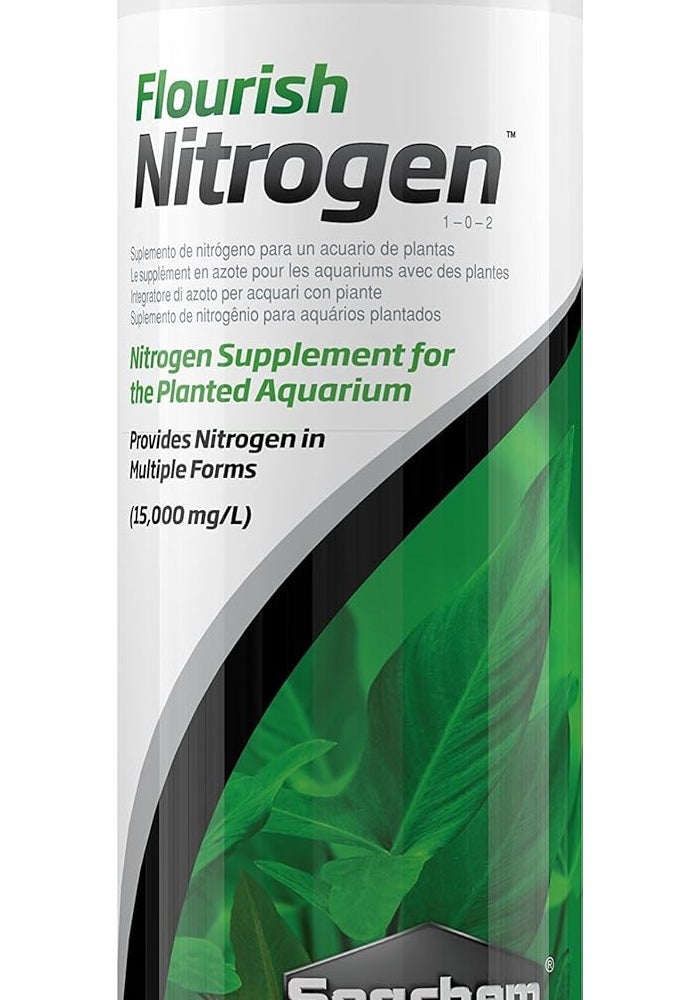 Seachem Flourish Nitrogen Liquid Supplement for Planted Aquariums - 500ml - Image 1