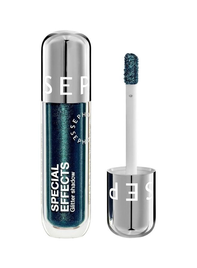 SEPHORA COLLECTION Special Effects Glitter Shadow 04 Blue Boom – Glittery Liquid Eyeshadow with Multidimensional Sparkle 4 ml - Image 1