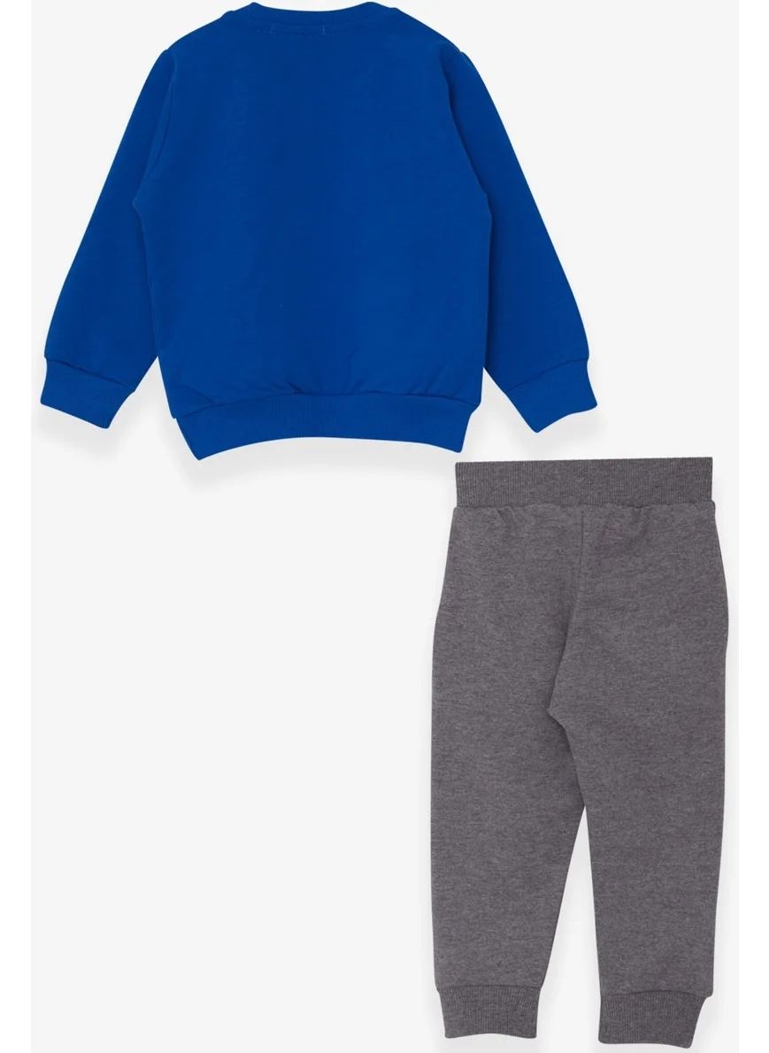 بريز Boys Tracksuit Set Sax With Number Embroidery (1.5-5 Years)