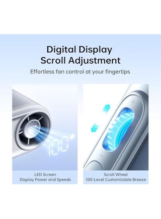 Jisulife Neck Fan Life 5 Necklace Wearable Belt Fan 4500Mah - view 2