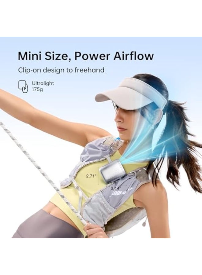 Jisulife Neck Fan Life 5 Necklace Wearable Belt Fan 4500Mah - Image 3