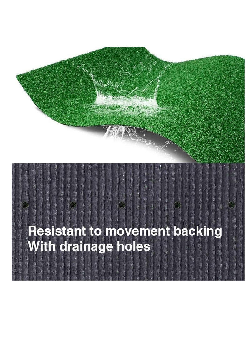 Generic FFD 2m x 1m Artificial Grass Carpet  20mm – Realistic Fake Grass Turf for Garden, Lawn, Balcony, Landscape & Pet Areas – Thick Synthetic Turf Mat with Natural Look – Perfect for Indoor/Outdoor Décor & Greenery  - Image 4