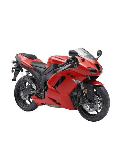 Attractive Design Kawasaki Ninja Diecast Scale Collectible Model Bike Zx-6R  12x6x10cm
