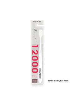 Bulk Soft Bristle Toothbrushes for Family White flat head