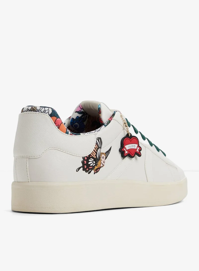 ALDO  WHATISADAM01 Printed Lace Up Sneakers for Women | Best Price UAE