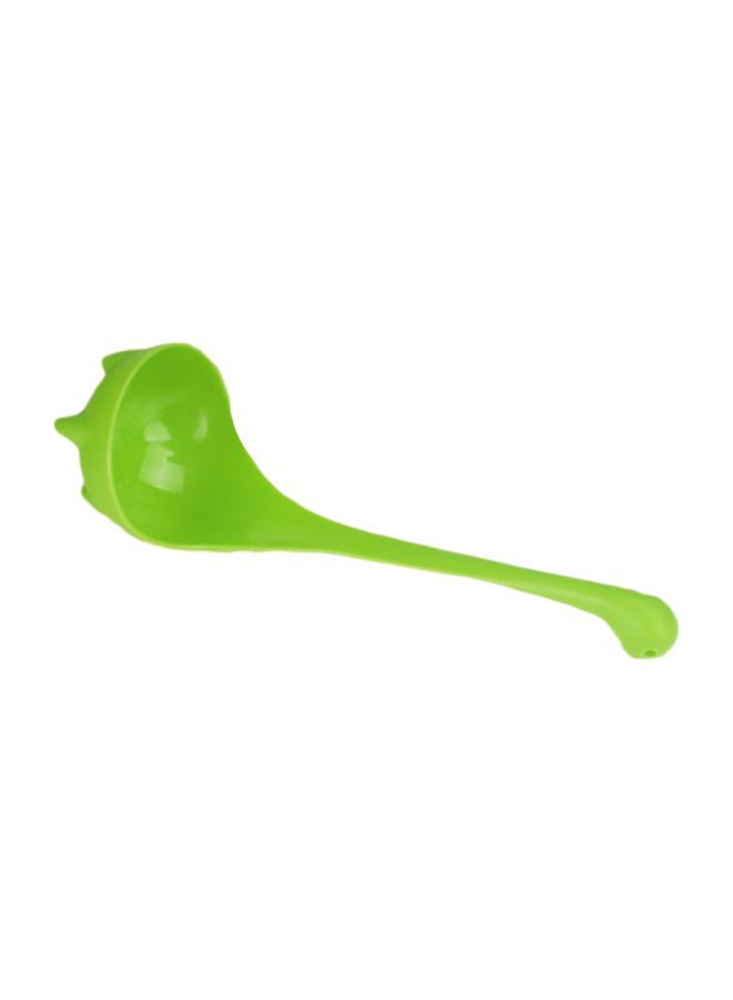 NIBEMINENT Polypropylene Scoop Green 24x3.5x7.5centimeter