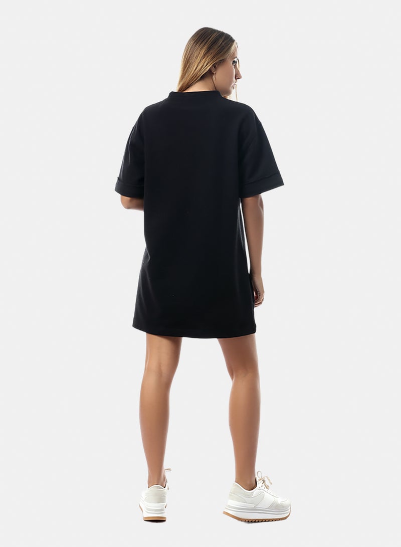 belle Short Sleeves Comfy Slip On NightGown - Image 3