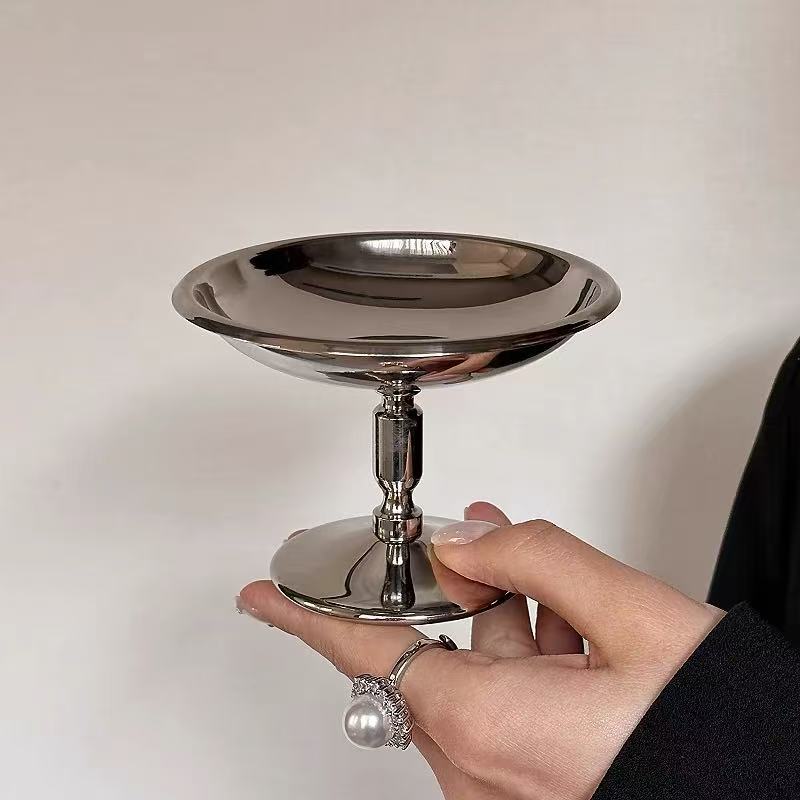 Ns Cafe Blogger Model Room Vintage 304 Stainless Steel Goblet Dessert Cup Ice Cream Pudding Milk Frozen Bowl I - Image 5