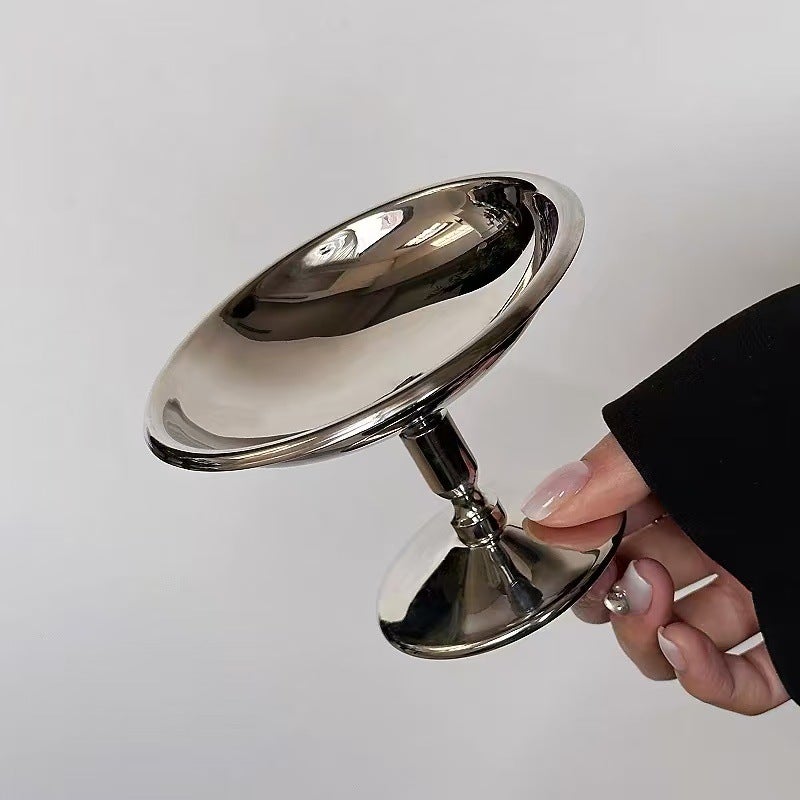 Ns Cafe Blogger Model Room Vintage 304 Stainless Steel Goblet Dessert Cup Ice Cream Pudding Milk Frozen Bowl I - Image 4