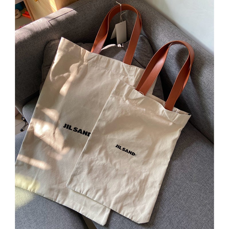 Only A Few Jil Alyxmm6 Bag Canvas Unisex Shoulder Tote Bag Eco-Friendly Shopping Bag - Image 3
