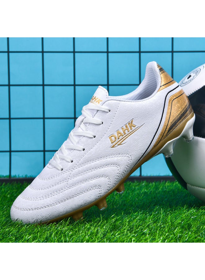 White X32 Long Nails New Football Shoes For Boys And Girls Primary And Secondary School Students Competition Training Tf Broken Nails Children Adult