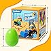 ZenBombs Easter Eggs Plastic Filled with PullBack Engineering Toys Gift for Easter Eggs Hunt Birthday Party for Kids Over 3 Years Old 12Pack - Image 4
