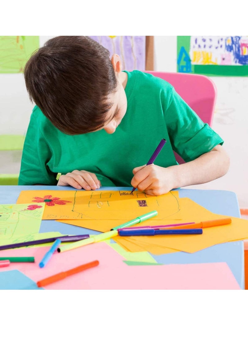 كيلا لون ورقة A4 ، 200 ورقة A4 ديي الحرف اوريغامي لون ورقة الطابعة ، ديي الفنون والحرف ، ورقة قطع ( 10 ألوان ) - Image 5