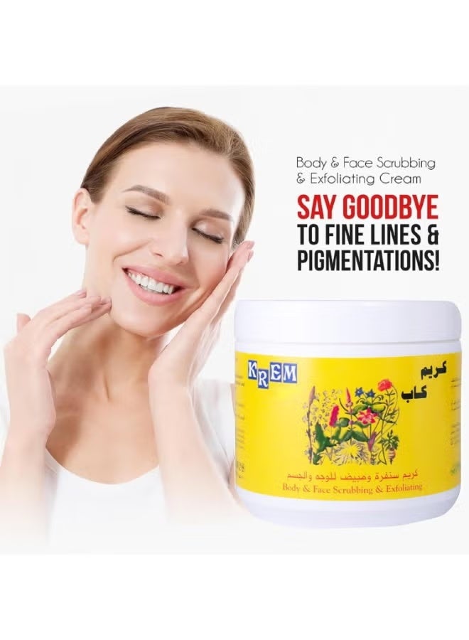 KREM Body And Face Scrubbing And Exfoliating Cream 500grams - Image 3