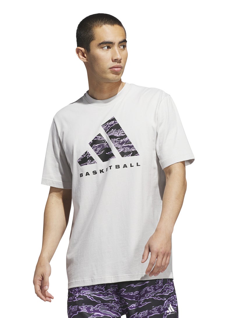 Adidas Basketball Graphic T-Shirt  - Image 1