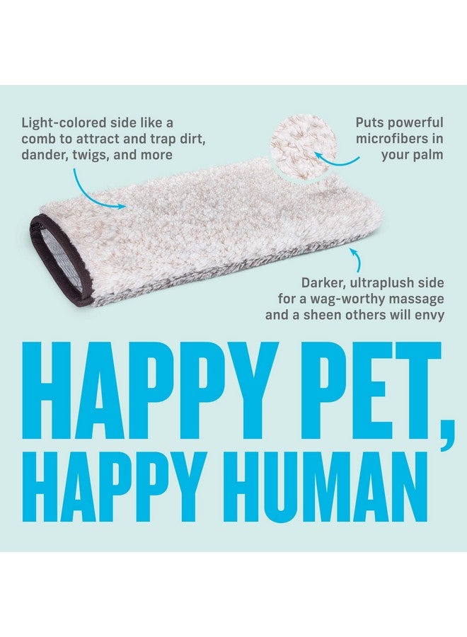 e-cloth E-Cloth Pet Grooming & Massage Mitt, Microfiber Cleaning with Just Water - Image 2