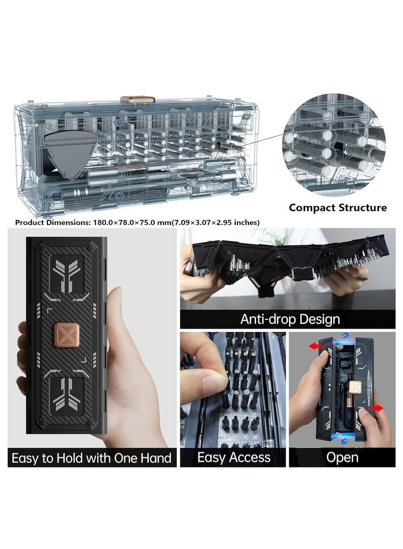 Electric Mini Screwdriver Set – Rechargeable Precision Tool for Electronics & DIY  - Image 3