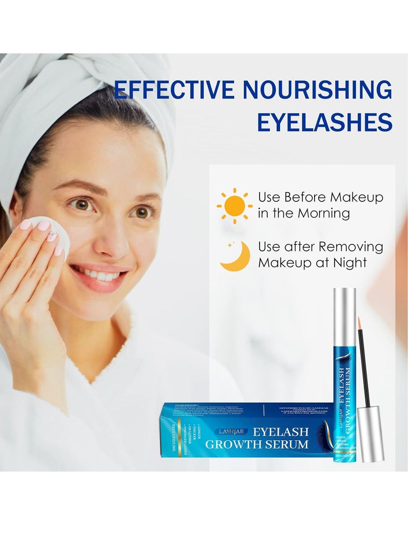 LASHJAR Premium Eyelash Growth Serum and Eyebrow Enhancer by LASHJAR, Lash Boost Serum for Longer, Fuller Thicker Lashes & Brows  - Image 3