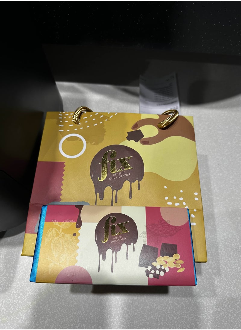 FIX Dessert Chocolatier - Dubai Chocolate Fix Dessert Chocolatier Cereously Chewsy 1x Chocolate Bar Fresh Batch - Image 1