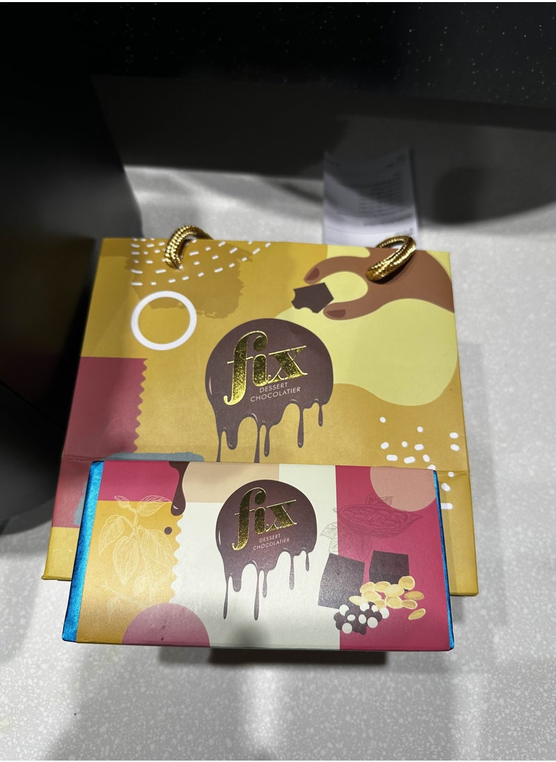 FIX Dessert Chocolatier - Dubai Chocolate Fix Dessert Chocolatier Cereously Chewsy 1x Chocolate Bar Fresh Batch - Image 1
