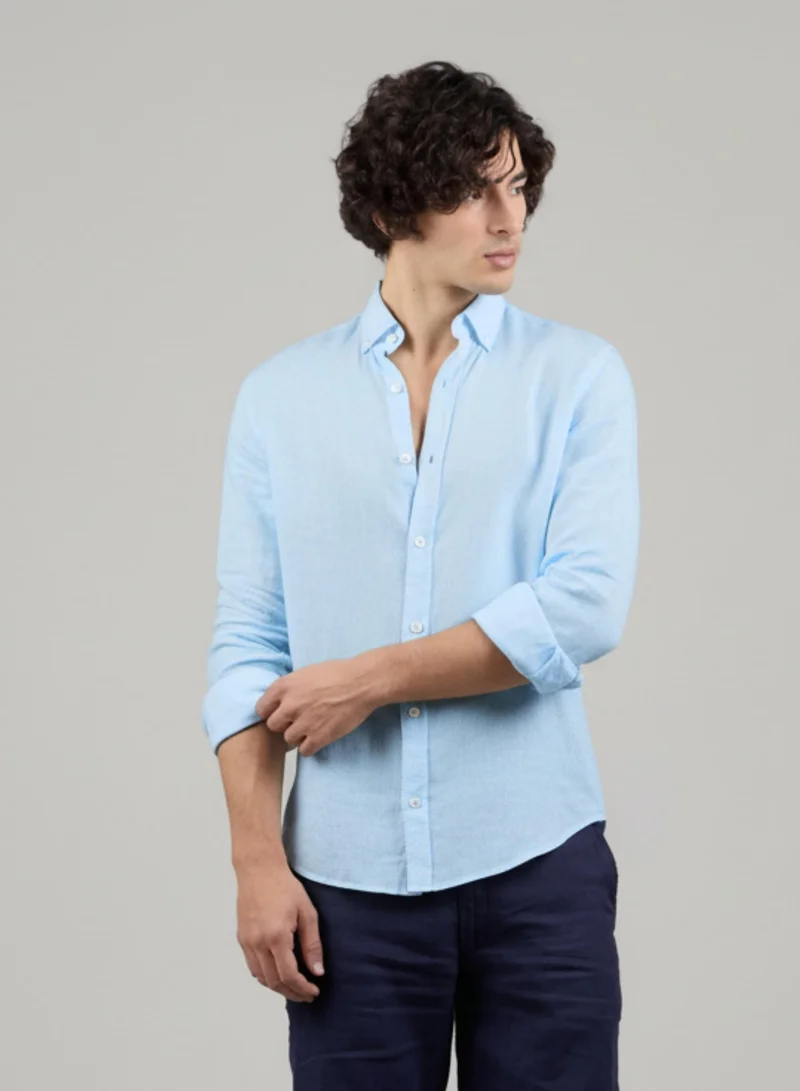 Just Nature 100% Linen Classic Fit Shirt