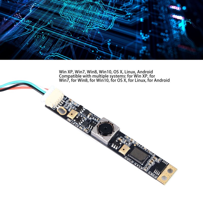 وحدة كاميرا USB 2 ميجا بيكسل 1080P ذات تركيز تلقائي 30 إطارًا في الثانية وميكروفون مزدوج وحدة عدسة كاميرا واجهة USB لأجهزة الكمبيوتر المحمولة - Image 3