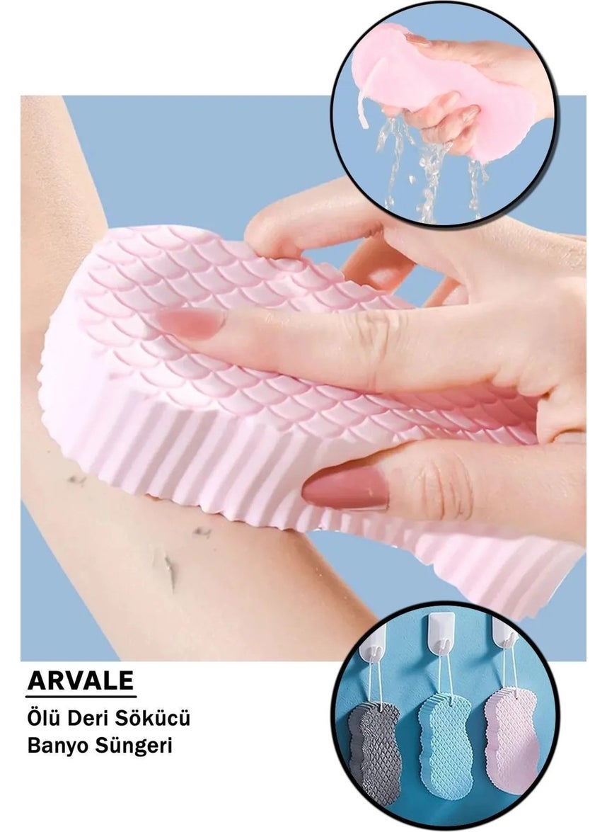 Octopus Bazaar Dead Skin Remover Magic Bath Loofah Exfoliating Cloth Body Shower Sponge Massage  - Image 1