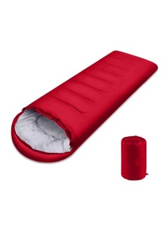 Cool Baby Style COOL BABY Camping Sleeping Bag   Lightweight Cotton Sleeping Bag 185cmx75cm with Compression Bag  - Image 1