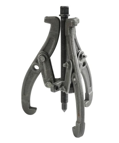 UBOG 6" Bearing Puller,Car Accessories Gear Puller,Automotive Tool 3 Jaw Wheel Puller with Reversible Claws,Heavy Duty Pulley Puller for Automotive Wheel,Pulling Tool Kit for Motorcycle Car SUV - Image 1