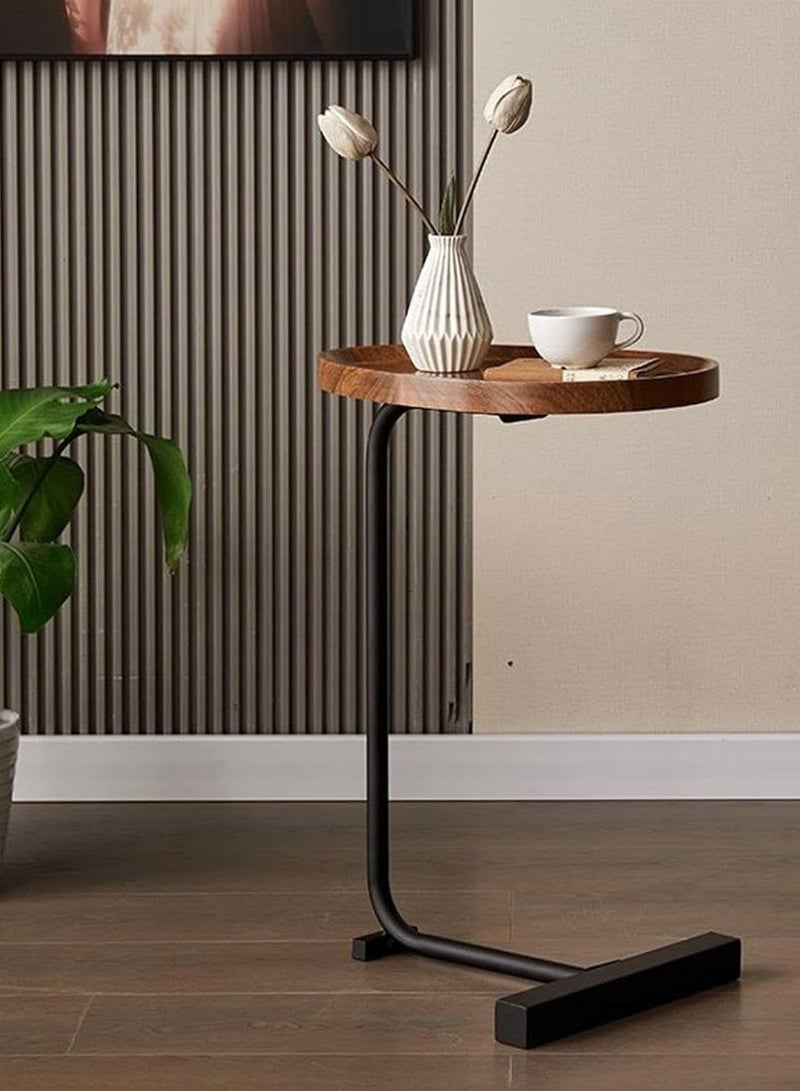 DubaiGallery طاولة جانبية بسيطة وعصرية لطاولة قهوة بيضاوية لتصميم الأرضيات الخشبية في الأثاث المنزلي - Image 2