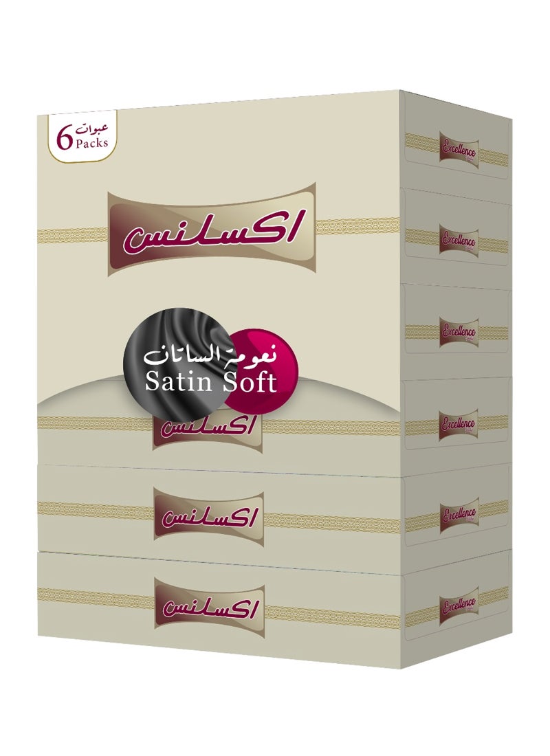 Excellence 2 Ply Facial Tissue 80 Sheets