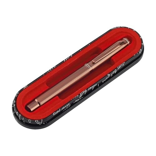Oliver Inspire Coffee Fountain Pen with T Box | Full Brass Body | No.5 Iridium Tip | Premium Plated Trims | Smooth Ink Cartridge System - Image 5