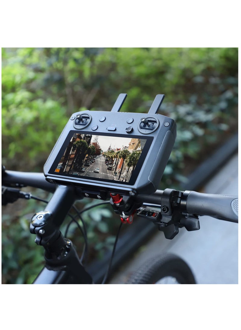 Bike Holder Bar Hand Mount Bicycle Holder Bracket Compatible with DJI RC Pro and for DJI Smart Controller Or Action Cameras