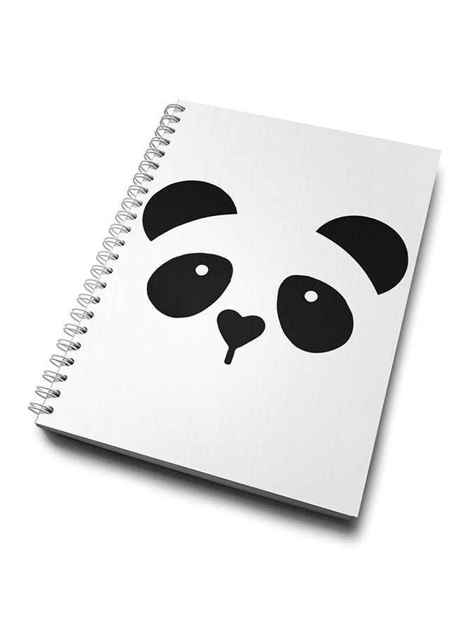 LIT دفتر ملاحظات حلزوني بغلاف صلب من تصميم باندا - Image 2
