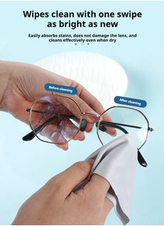 Healife Microfiber Cleaning Cloth - Multi-functional for Glasses, Phones, Jewelry, and More (PINK)  - Image 2